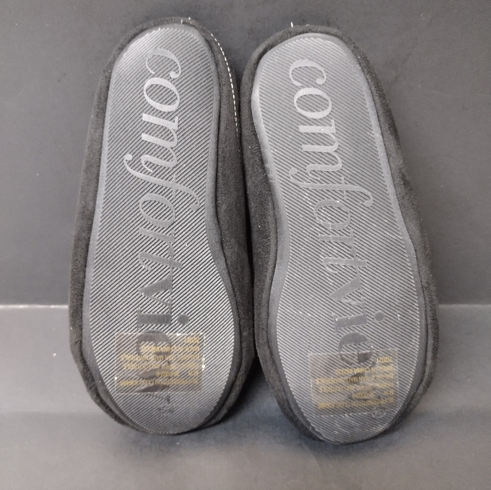 - NEW - COMFORTVIEW THE STITCH CLOG BLACK WOMEN'S SLIPPERSS SIZE : 6M/W - Picture 7 of 7